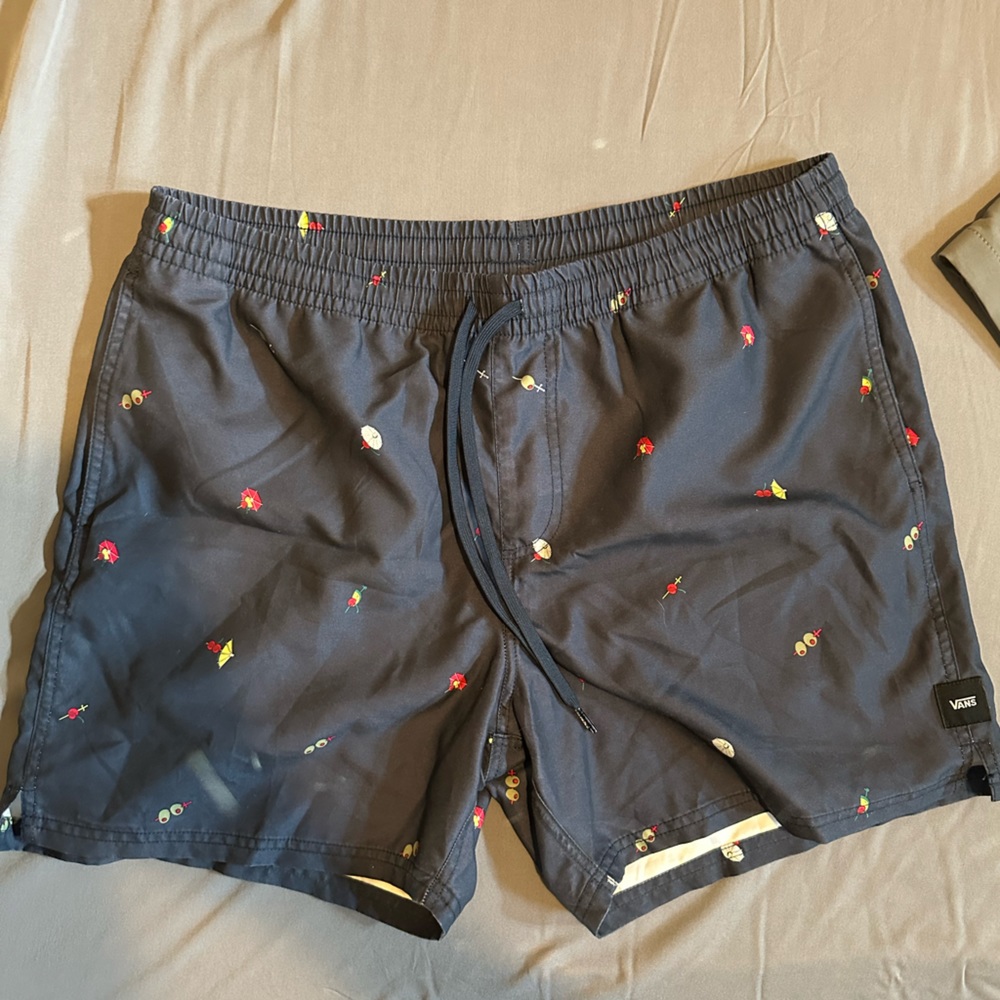 Vans Shorts — Cocktail logos on shorts